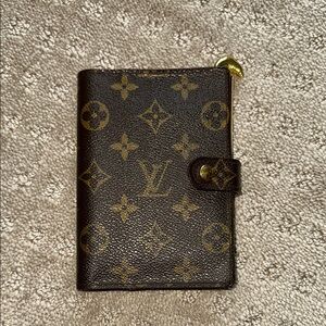 🤎Louis Vuitton Monogram 6-Ring Agenda PM 3.9” x 5.5”